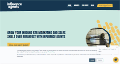 Desktop Screenshot of influenceagents.com